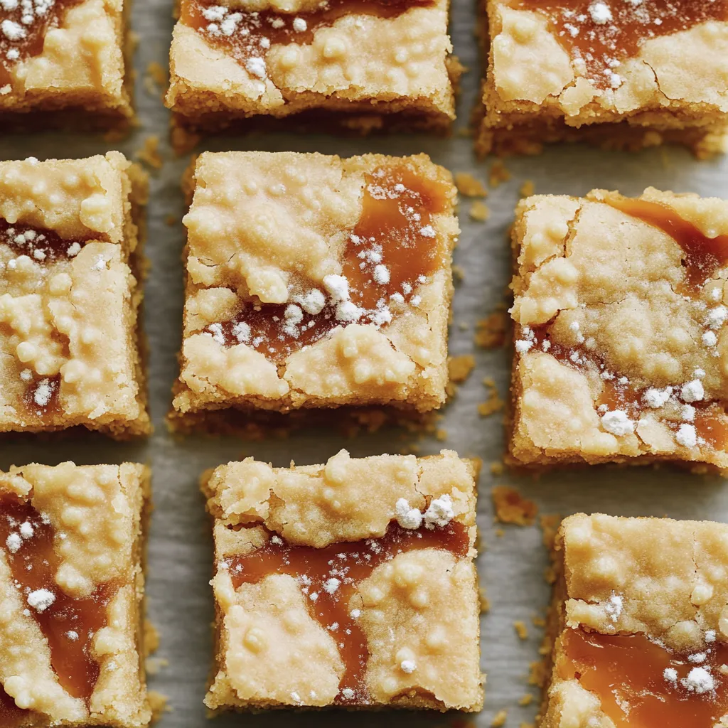 Delicious Salted Caramel Butter Bars Recipe