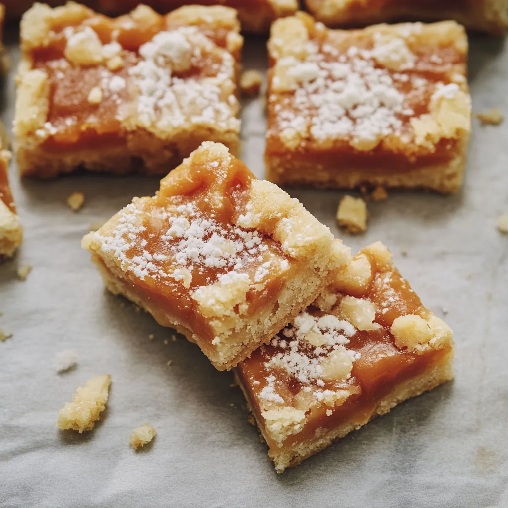 Easy Salted Caramel Butter Bars Recipe