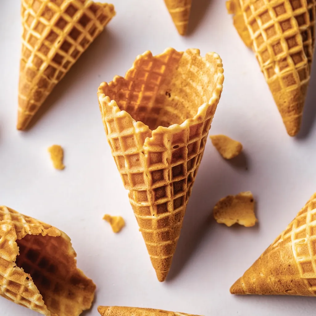 Easy Waffle Cones Recipe