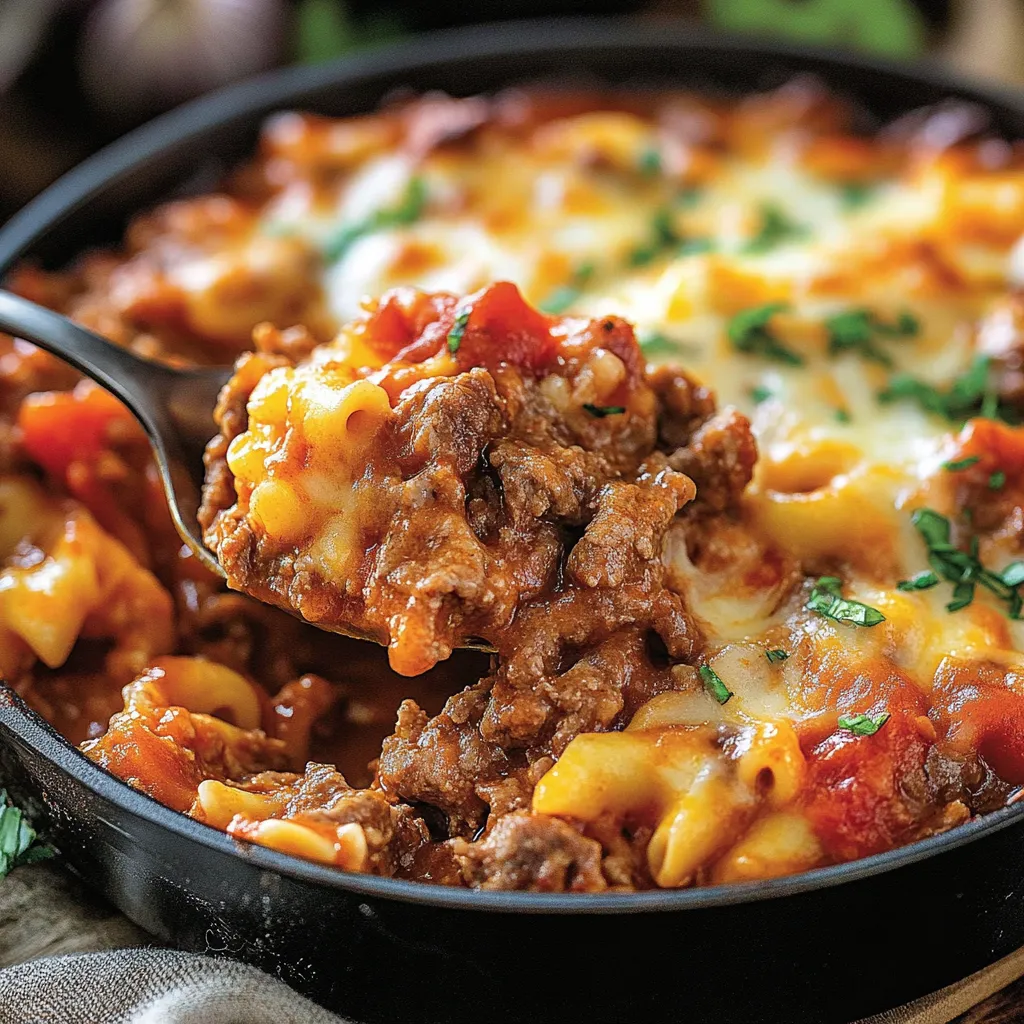 Easy Beef Lombardi Casserole Recipe