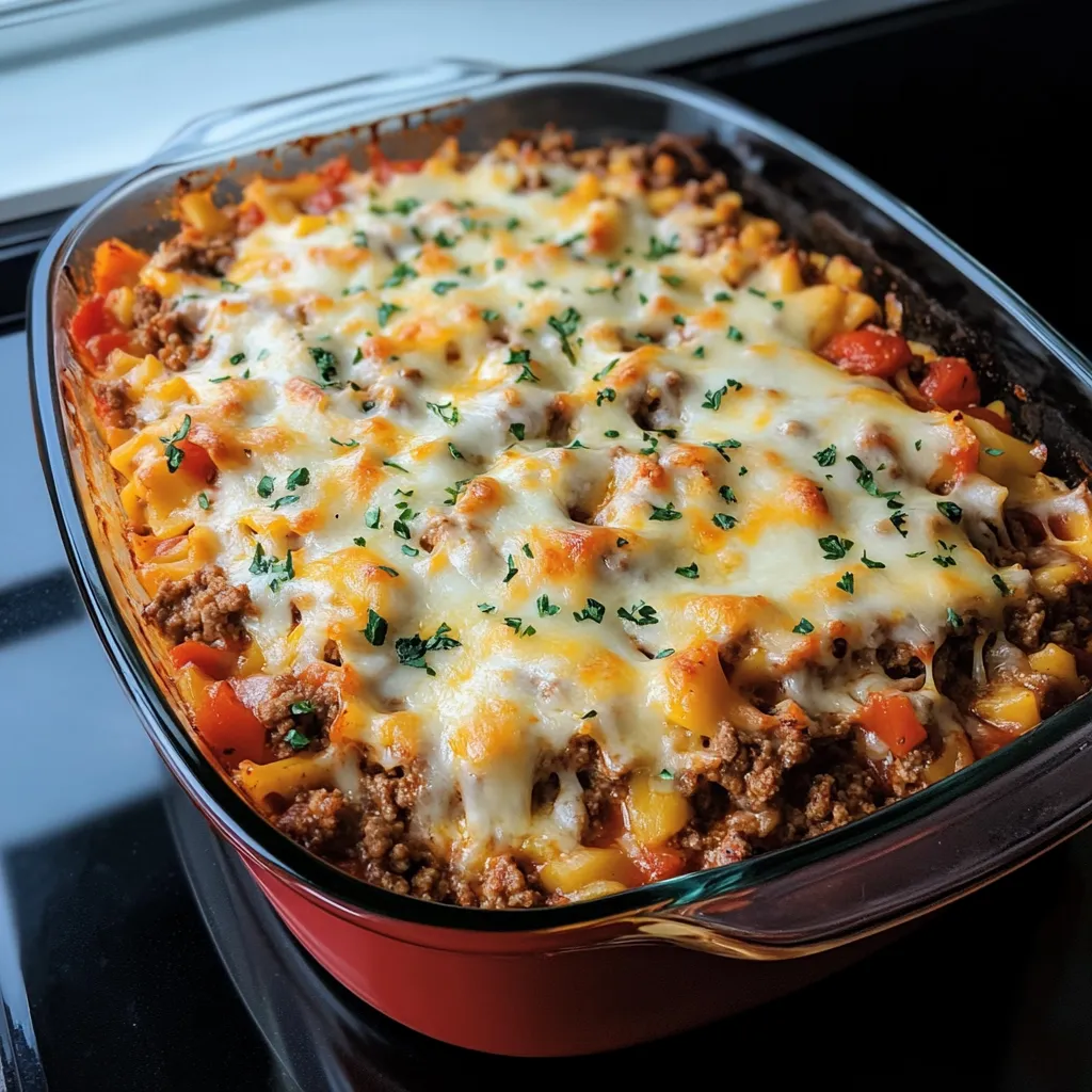 Grandmother's Classic Ground Beef Casserole