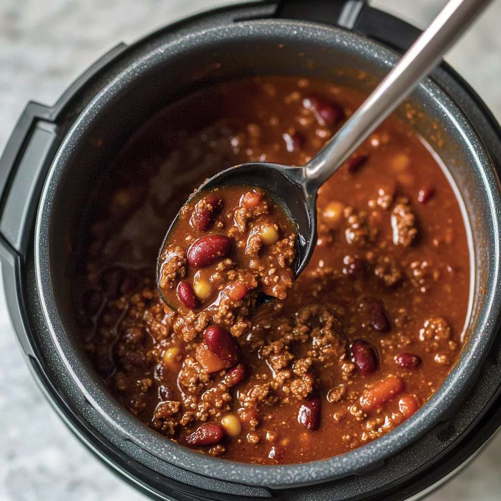 Delicious Instant Pot Chili Recipe