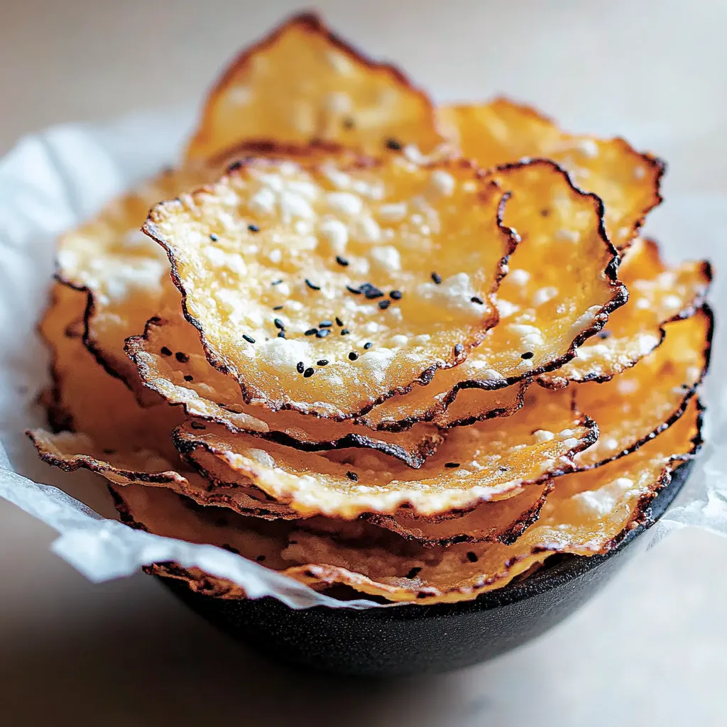 Easy Cottage Cheese Chips Recipe