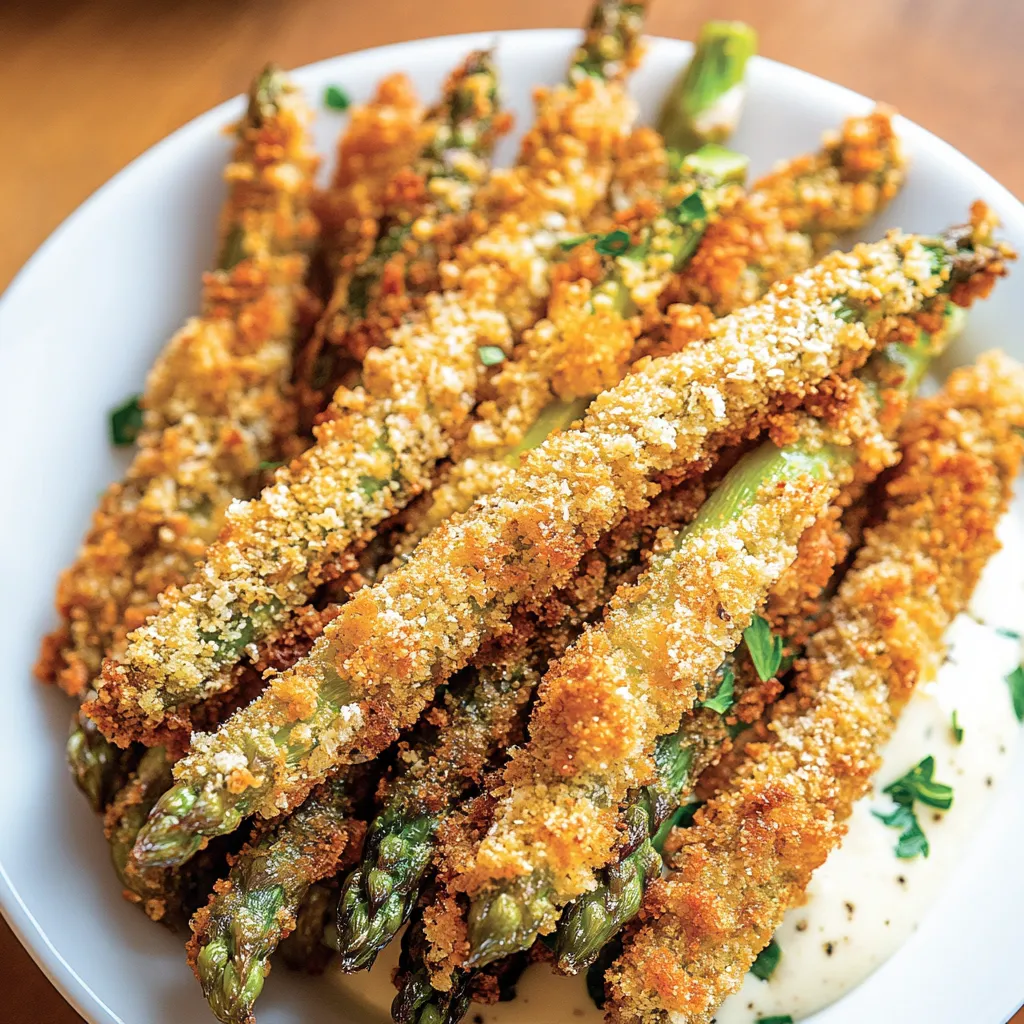 Easy Crispy Parmesan Asparagus Sticks Recipe