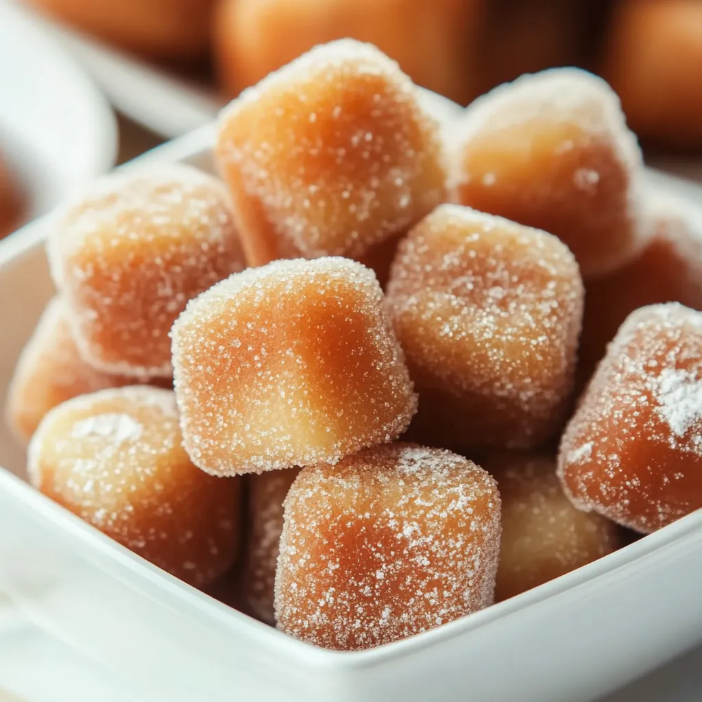 Sweet Air Fryer Churro Bites