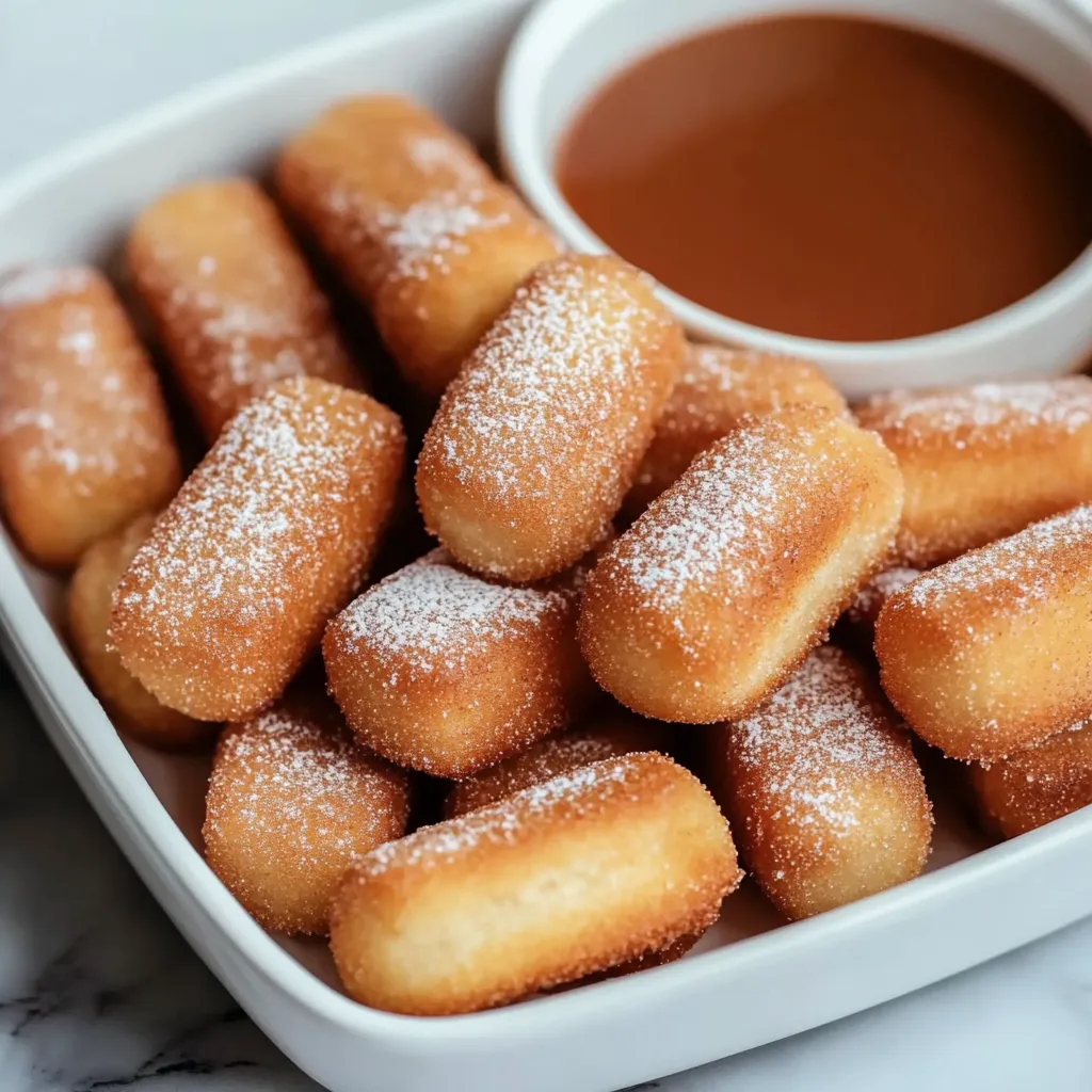 Easy Air Fryer Churro Bites Recipe