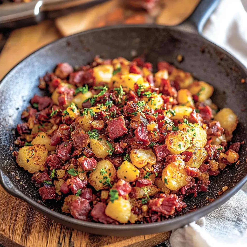 Easy Corned Beef Hash Recipe