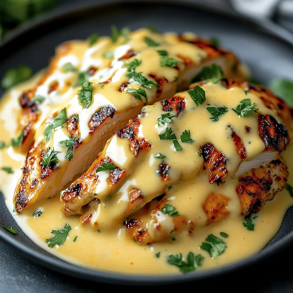 Delicious Mexican Chicken with Cheese Sauce Recipe