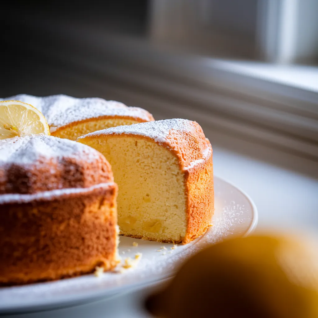 Homemade Lemon Cake Recipe