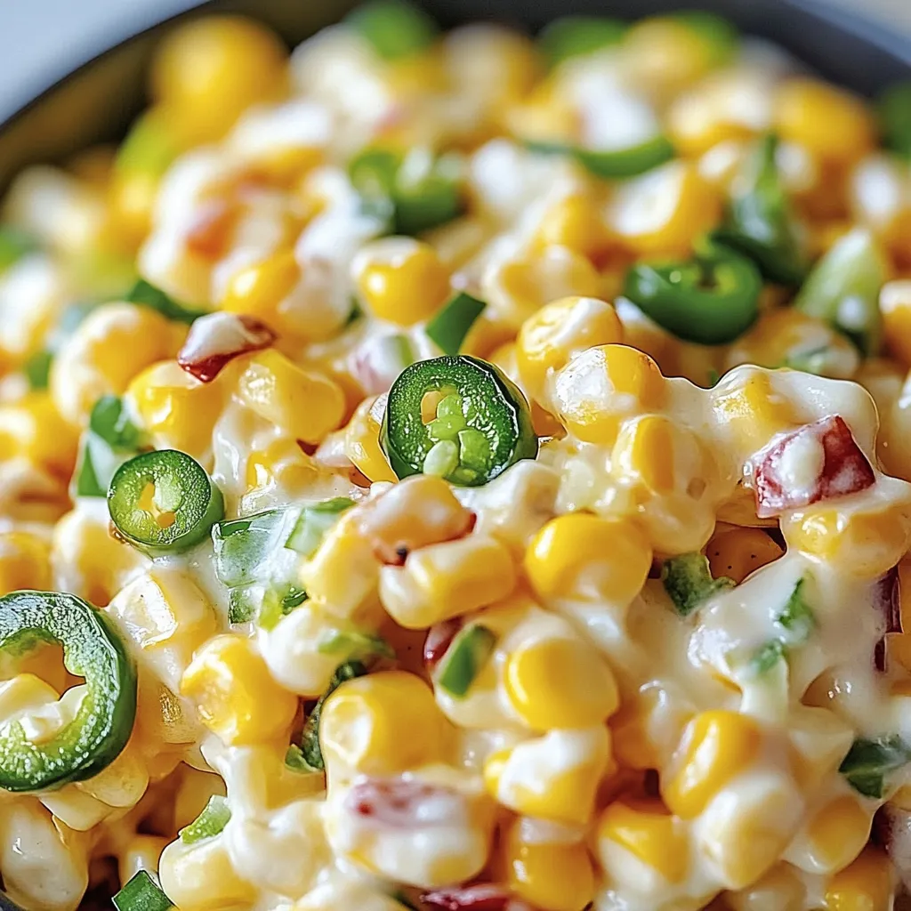 Easy Jalapeno Popper Corn Salad Recipe