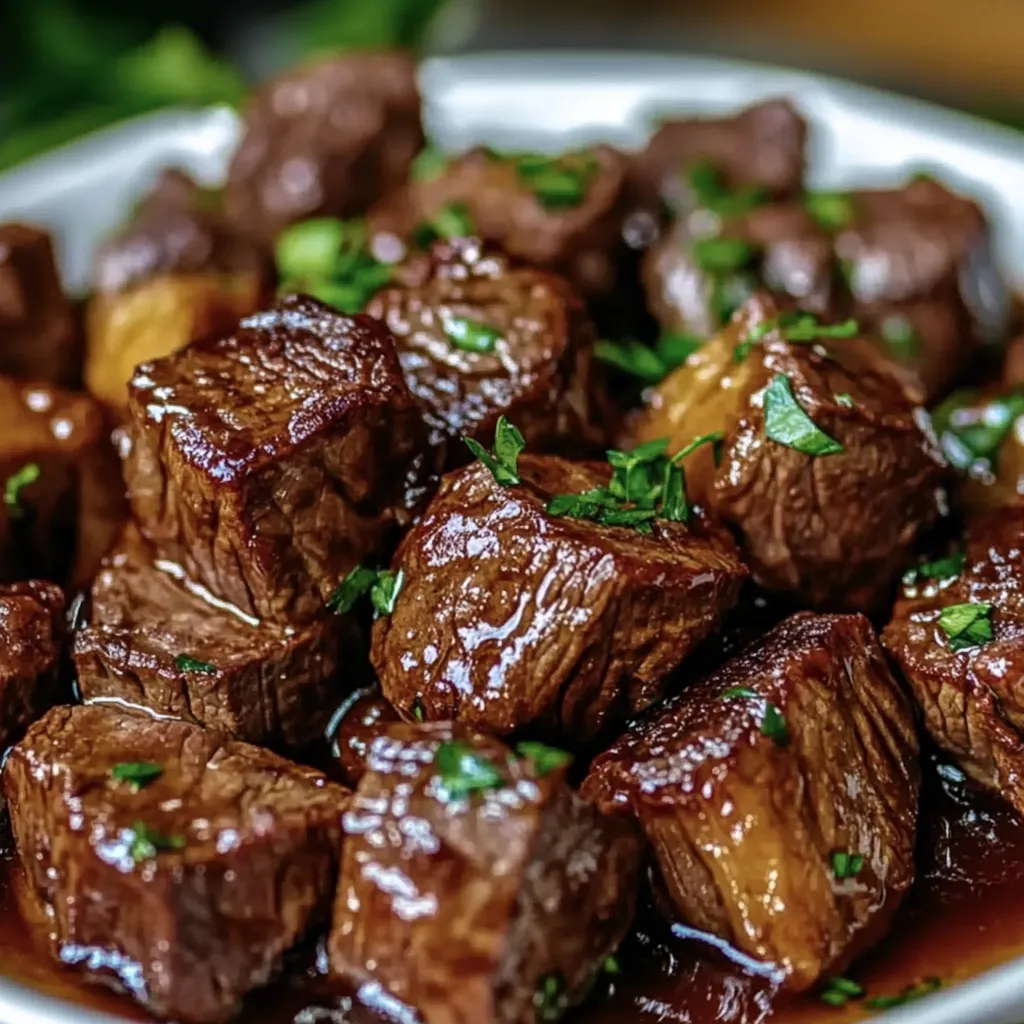 Homemade Crock Pot Steak Bites Recipe