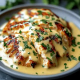 Mexican Chicken with Cheese Sauce