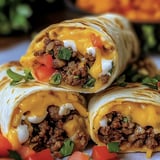 Nacho Cheese Beef Wrap Recipe