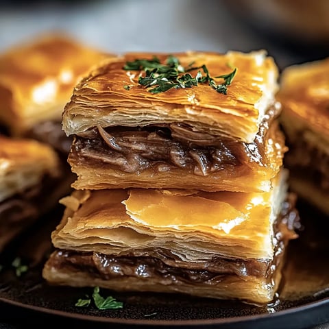 French Dip Squares