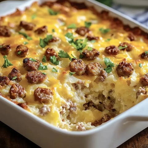 Sausage Hashbrown Breakfast