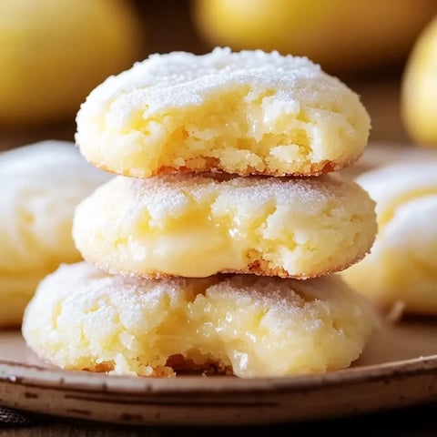 Lemon Cream Cheese Cookies