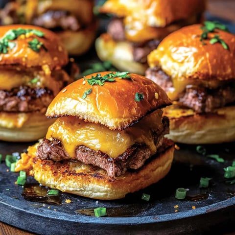 Cowboy Butter Steak Sliders