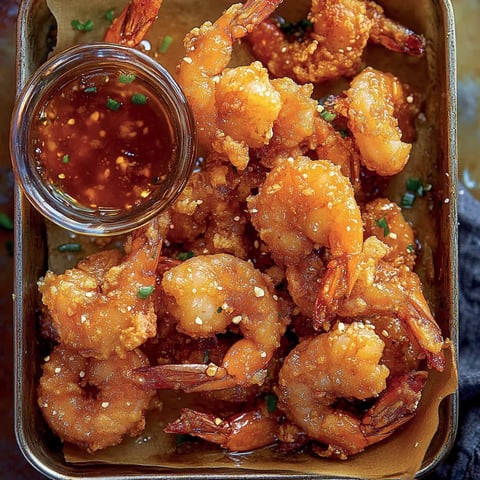 Hot Honey Fried Shrimp